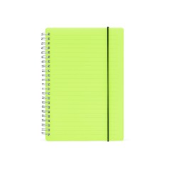 Caderno A5 Plástico Personalizado