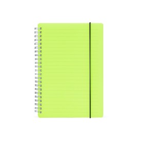 Caderno A5 Plástico Personalizado