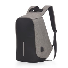 Mochila Poliéster Anti-Furto USB Personalizada