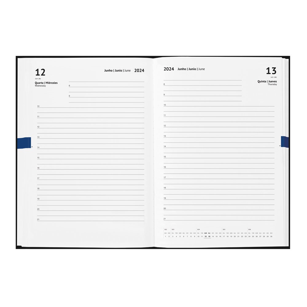 Agenda A5 2024 para Brinde Personalizado