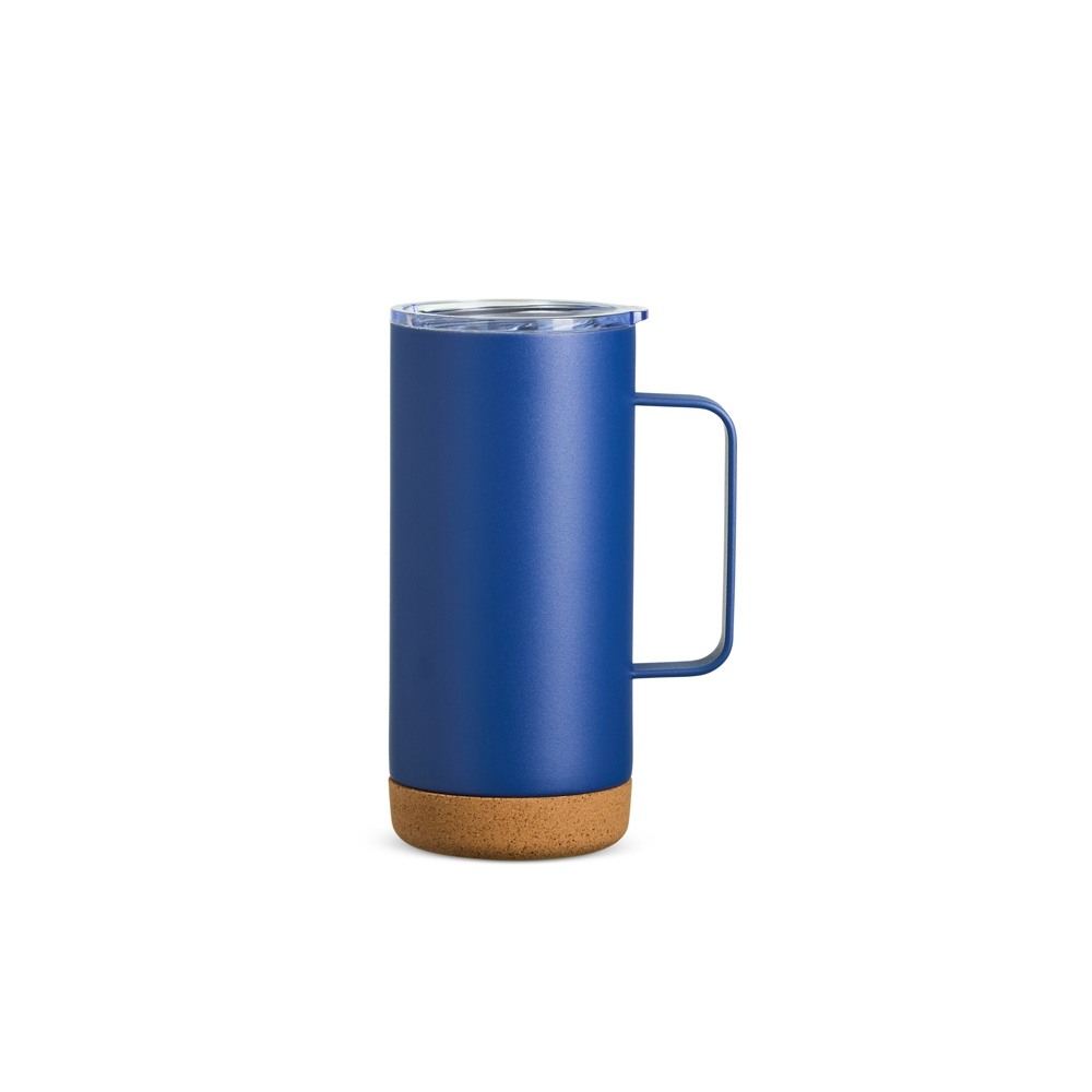 Caneca Térmica com Cortiça de 500ml Personalizada