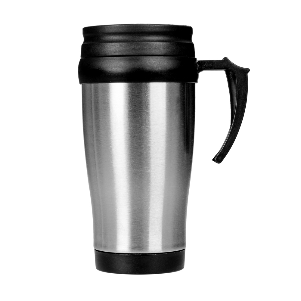 Caneca Inox 400 ml Com Parte Interna em PVC