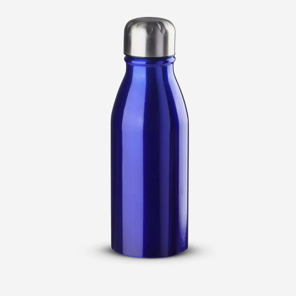 Garrafa de Alumínio 500ml Com Tampa de Inox Personalizada 