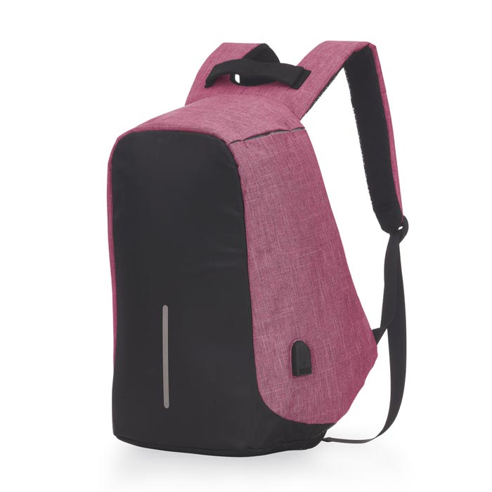 Mochila Notebook Antifurto Personalizada Para Outubro Rosa