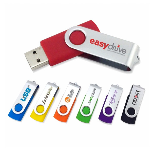 Pen Drives Coloridos Personalizados