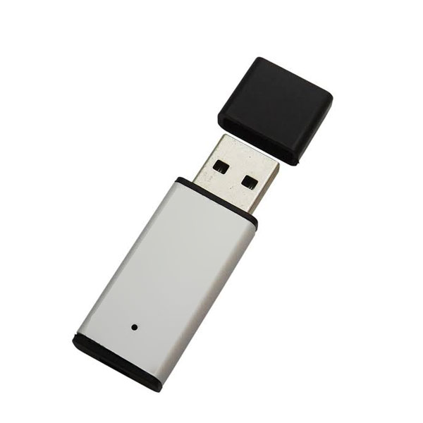 Pen Drive de Alumínio com Tampa Plástica para Brinde