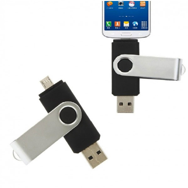 Pen Drive Com Entrada Micro USB Promocional