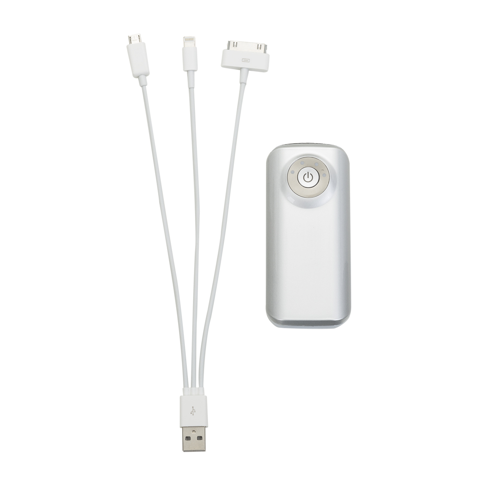 Power Bank Com Lanterna Para Brindes