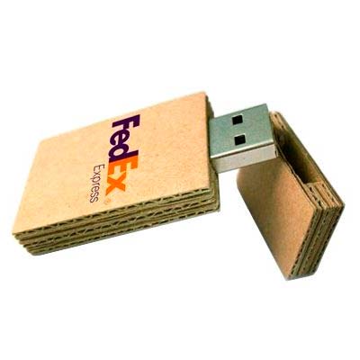 Pen Drive Ecológico de Papelão Personalizado 27