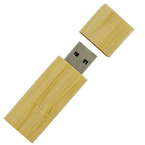 Pen Drive em Bambú Ecológico Personalizado 